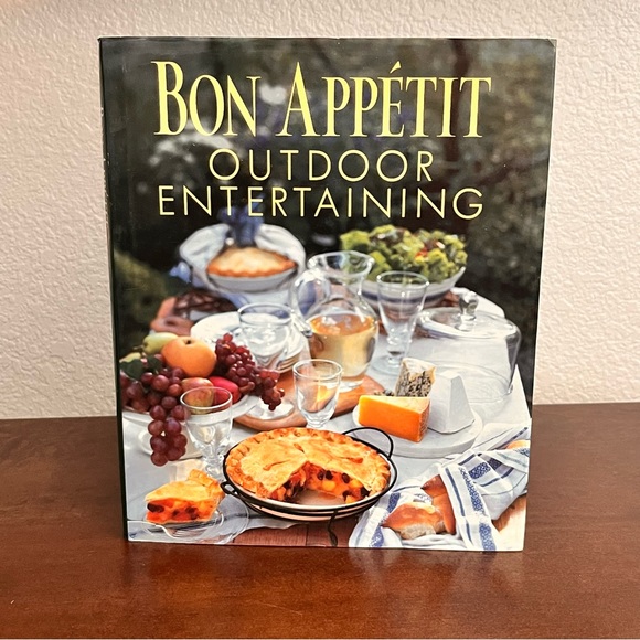 Bon Appetit : Outdoor Entertaining Hardcover w/ Sleeve Cookbook. - Picture 1 of 14